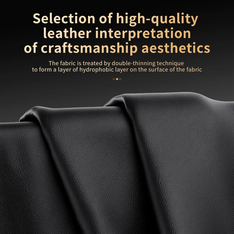 For Redmi Note 13 Pro 4G HUIYI Leather Magnetic Phone Case(Blue) - Xiaomi Cases by PMC TechLife | Online Shopping South Africa | PMC TechLife | Buy Now Pay Later Mobicred