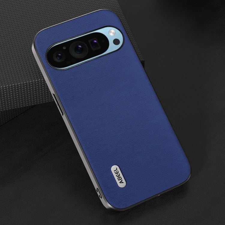 For Google Pixel 9 ABEEL Arashi Texture PU Phone Case(Deep Sea) - Google Cases by PMC TechLife | Online Shopping South Africa | PMC TechLife | Buy Now Pay Later Mobicred