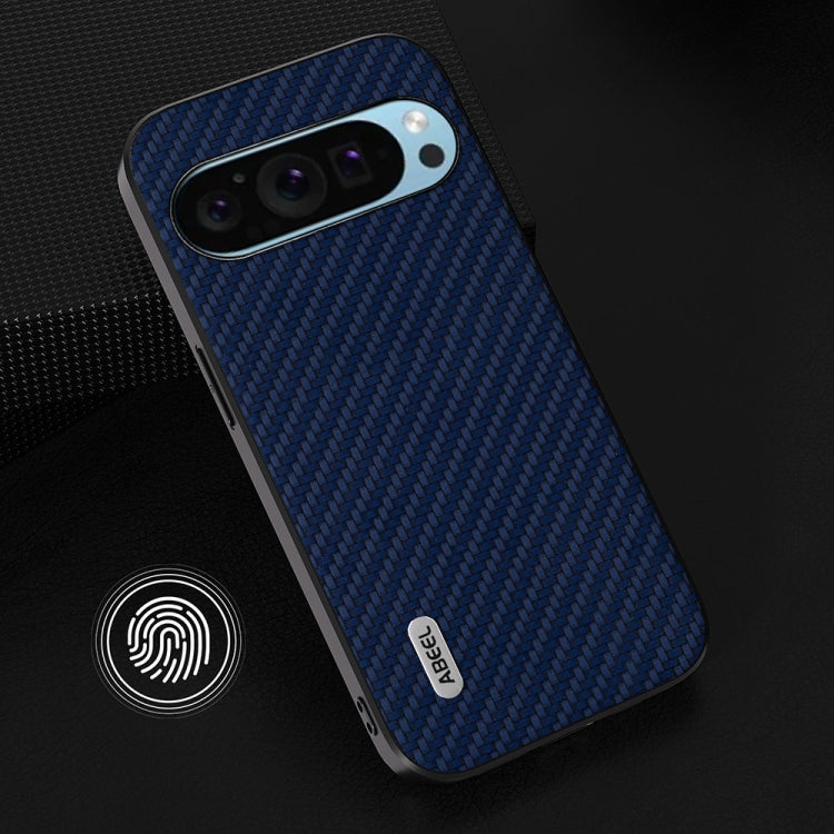 For Google Pixel 9 ABEEL Carbon Fiber Texture Protective Phone Case(Dark Blue) - Google Cases by PMC TechLife | Online Shopping South Africa | PMC TechLife | Buy Now Pay Later Mobicred