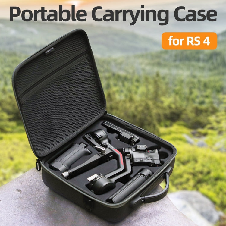 For DJI RS 4 Sunnylife Storage Case Box Suitcase(Black) -  by Sunnylife | Online Shopping South Africa | PMC TechLife | Buy Now Pay Later Mobicred