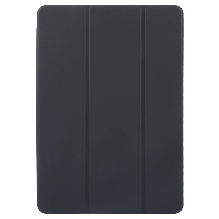 For Huawei MatePad Pro 11 2022/2024 Tri-fold Silicone Leather Tablet Case(Black) - Huawei by PMC Jewellery | Online Shopping South Africa | PMC Jewellery | Buy Now Pay Later Mobicred