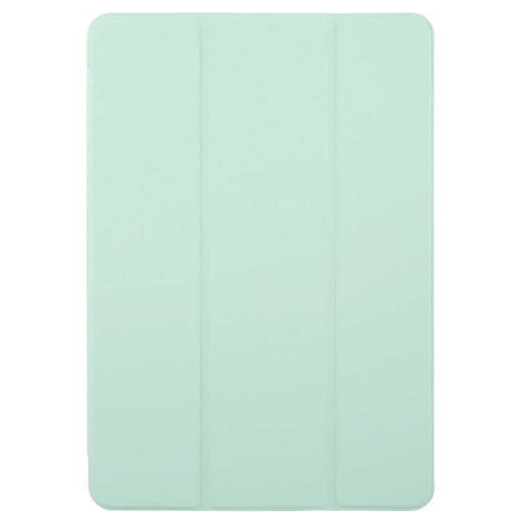 For Huawei MatePad Pro 11 2022/2024 Tri-fold Silicone Leather Tablet Case(Green) - Huawei by PMC Jewellery | Online Shopping South Africa | PMC Jewellery | Buy Now Pay Later Mobicred