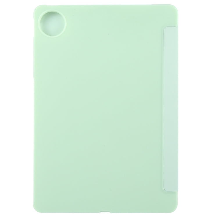 For Huawei MatePad Pro 11 2022/2024 Tri-fold Silicone Leather Tablet Case(Green) - Huawei by PMC Jewellery | Online Shopping South Africa | PMC Jewellery | Buy Now Pay Later Mobicred