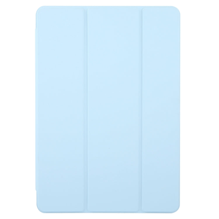 For Huawei MatePad Pro 11 2022/2024 Tri-fold Silicone Leather Tablet Case(Ice Blue) - Huawei by PMC Jewellery | Online Shopping South Africa | PMC Jewellery | Buy Now Pay Later Mobicred
