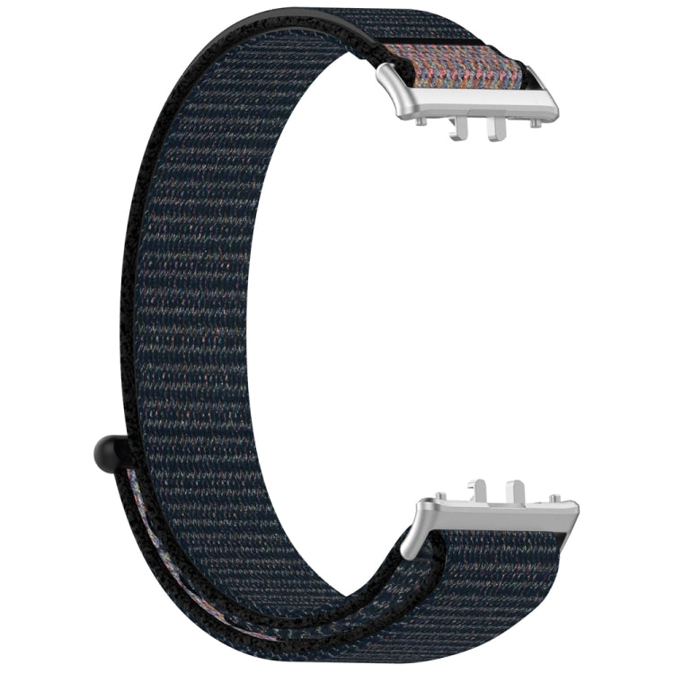 For Samsung Galaxy Fit 3 Nylon Loop Hook and Loop Fastener Watch Band(Official Black) - free shipping - PMC TechLife - Order now!