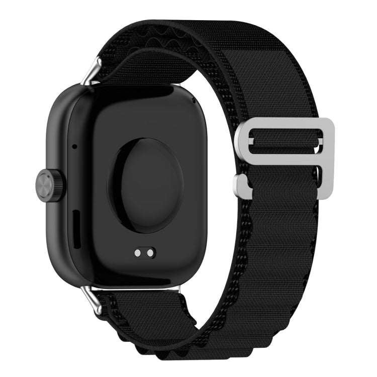 For Xiaomi Mi Band 8 Pro / Redmi Watch 4 Loop Nylon Watch Band(Black) - Watch Bands by PMC TechLife | Online Shopping South Africa | PMC TechLife