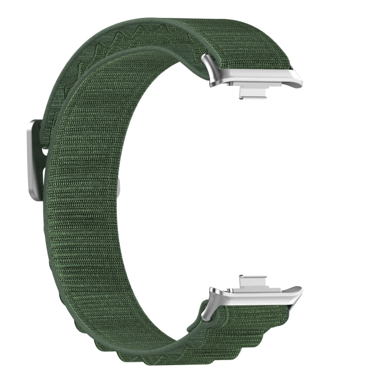 For Xiaomi Smart Band 9 Pro / 8 Pro Loop Nylon Watch Band(Green) - Watch Bands by PMC TechLife | Online Shopping South Africa | PMC TechLife | Buy Now Pay Later Mobicred