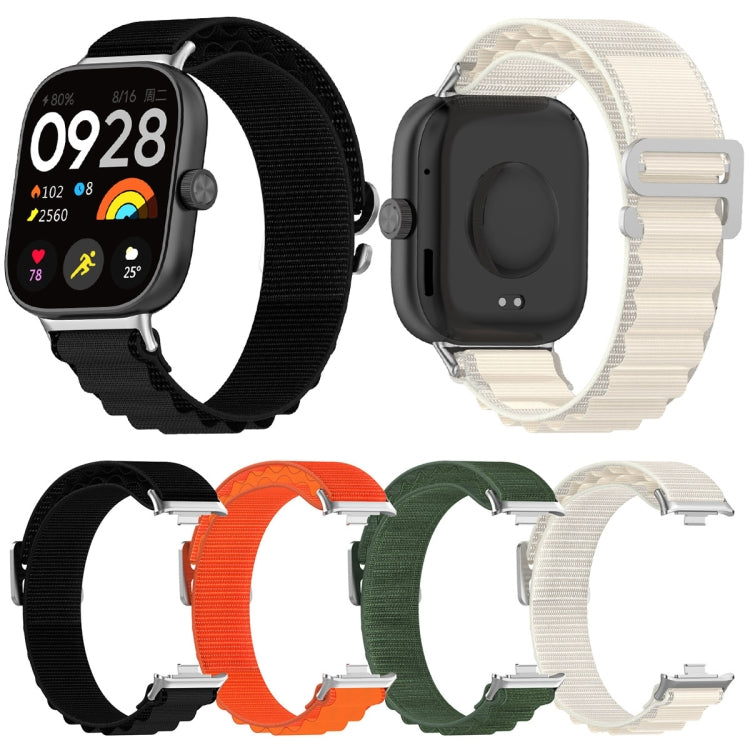 For Xiaomi Mi Band 8 Pro / Redmi Watch 4 Loop Nylon Watch Band(Orange) - Watch Bands by PMC TechLife | Online Shopping South Africa | PMC TechLife