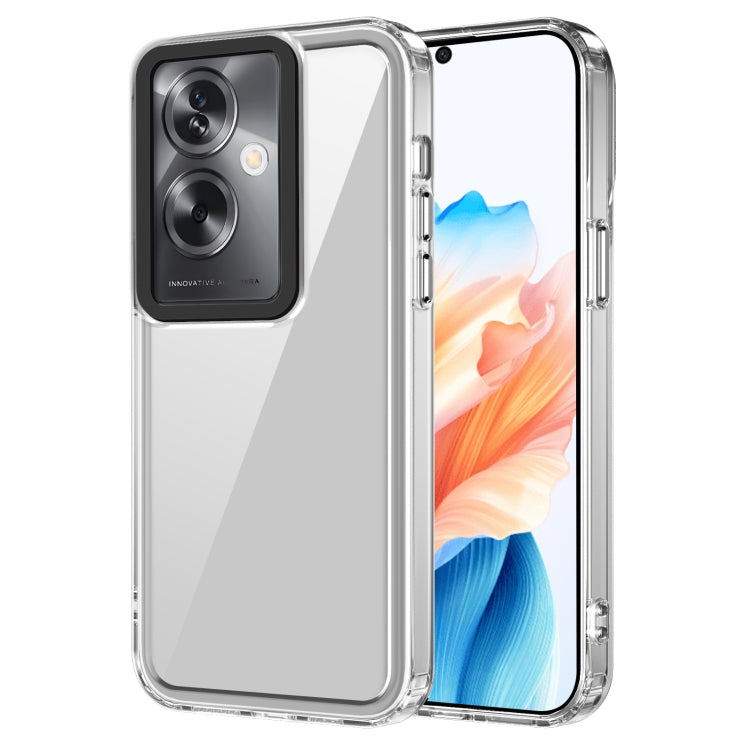 For OPPO A79 5G Global/A2 5G Transparent Acrylic + TPU Shockproof Phone Case(Transparent) - OPPO Cases by PMC TechLife | Online Shopping South Africa | PMC TechLife | Buy Now Pay Later Mobicred