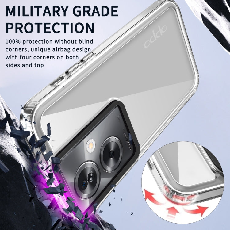 For OPPO A79 5G Global/A2 5G Transparent Acrylic + TPU Shockproof Phone Case(Transparent) - OPPO Cases by PMC TechLife | Online Shopping South Africa | PMC TechLife | Buy Now Pay Later Mobicred
