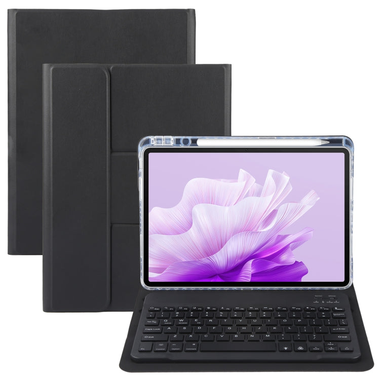 For Huawei MatePad Air 11.5 Square Button Backlight Bluetooth Keyboard Rotatable Holder Leather Case(Black) - free shipping - PMC TechLife - Order now!