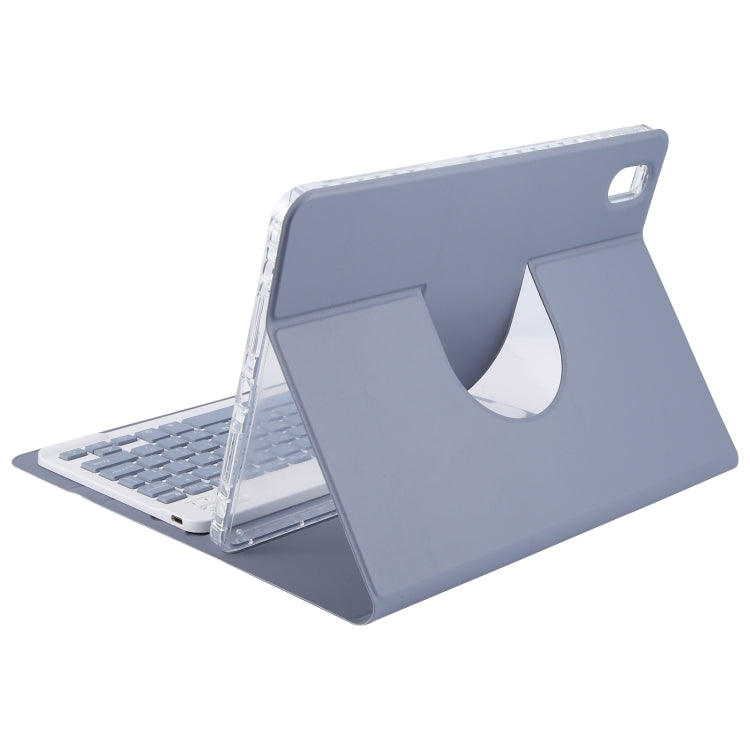 For Xiaomi Pad 6 Square Button Backlight Bluetooth Keyboard Rotatable Holder Leather Case(Lavender Purple) - free shipping - PMC TechLife - Order now!