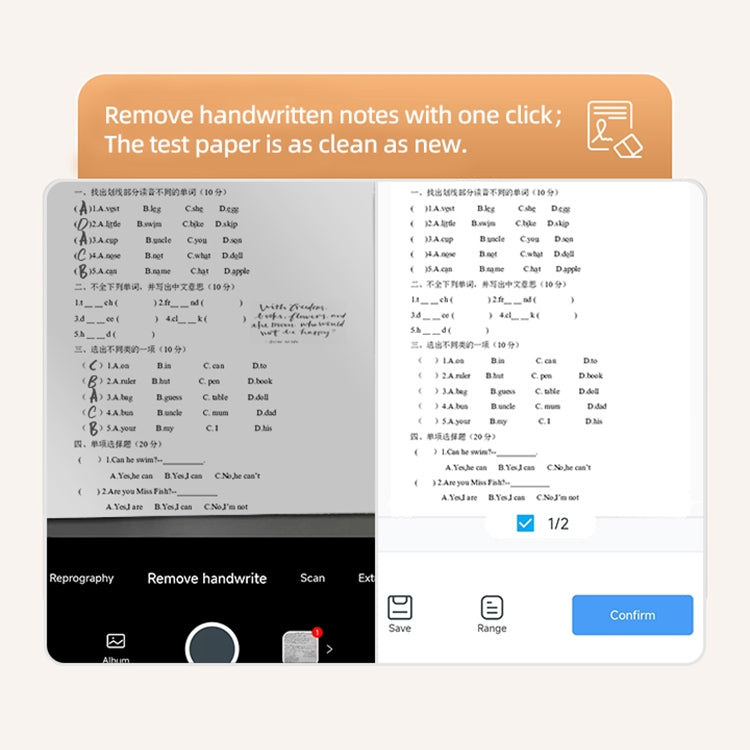 A4 mini Portable Bluetooth HD Thermal Printer for Home Office Study(EU Plug) - Printer by PMC TechLife | Online Shopping South Africa | PMC TechLife | Buy Now Pay Later Mobicred