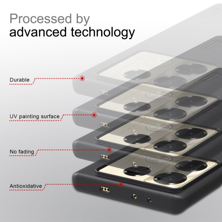 For Infinix Note 40 Pro+ 5G / 40 Pro 5G NILLKIN Frosted PC Phone Case(Black) - free shipping - PMC TechLife - Order now!