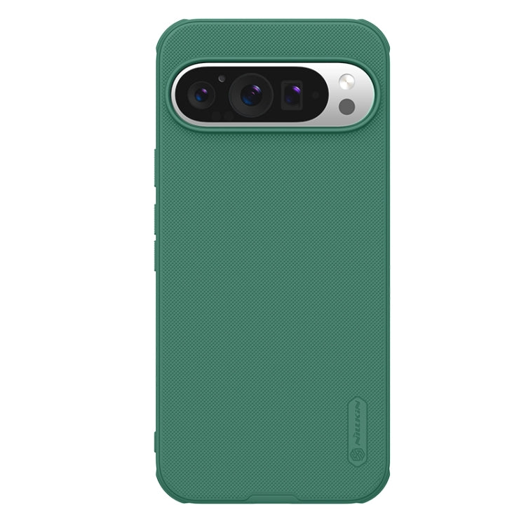 For Google Pixel 9 Pro NILLKIN Frosted Shield Pro PC + TPU Phone Case(Green) - free shipping - PMC TechLife - Order now!