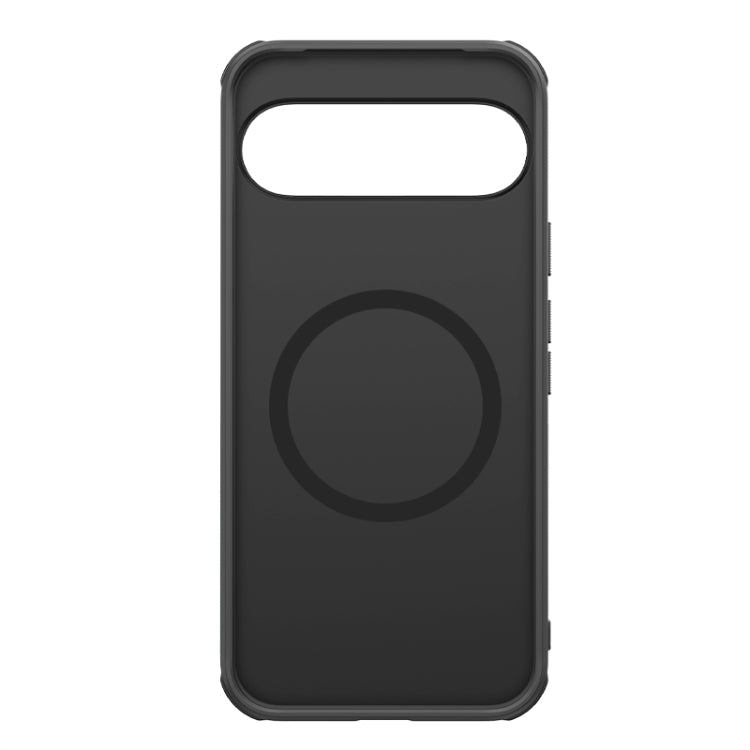 For Google Pixel 9 Pro NILLKIN Frosted Shield Pro Magnetic Phone Case(Black) - Google Cases by NILLKIN | Online Shopping South Africa | PMC TechLife | Buy Now Pay Later Mobicred