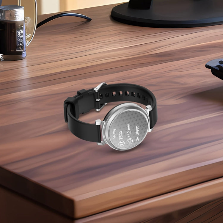 For Garmin Lily 2 14mm Silver Buckle Silicone Watch Band Wristband(Starlight) - Watch Bands by PMC TechLife | Online Shopping South Africa | PMC TechLife