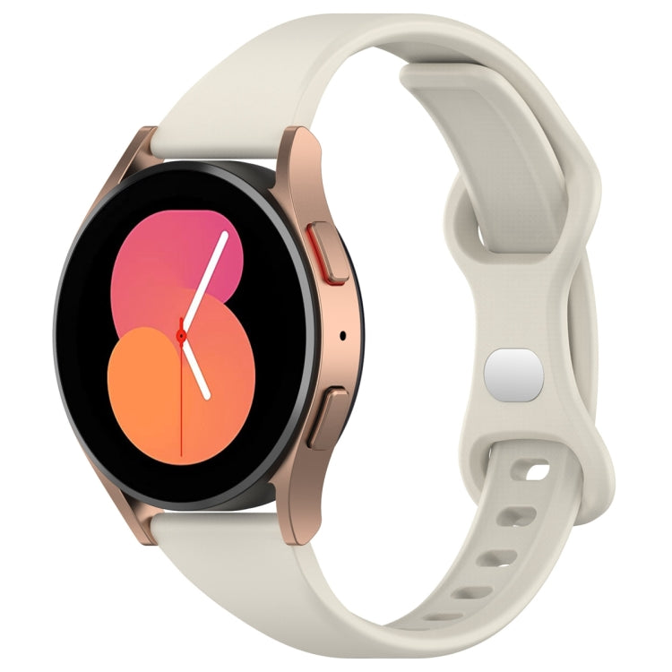 20mm Slim Reverse Buckle Silicone Watch Band(Apricot) - 20mm Bands by PMC TechLife | Online Shopping South Africa | PMC TechLife