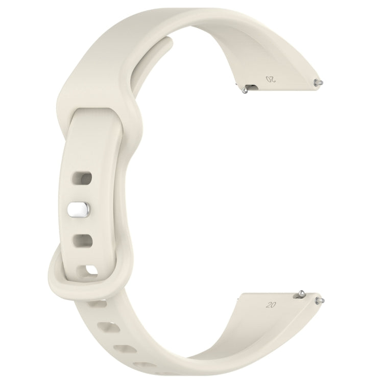 22mm Slim Reverse Buckle Silicone Watch Band(Apricot) - free shipping - PMC TechLife - Order now!