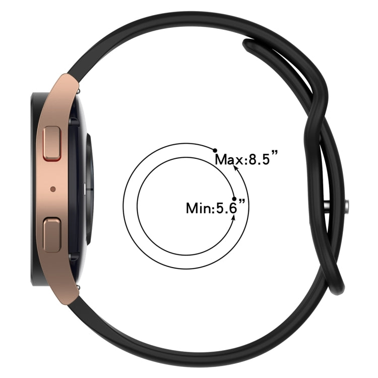 22mm Slim Reverse Buckle Silicone Watch Band(Apricot) - free shipping - PMC TechLife - Order now!