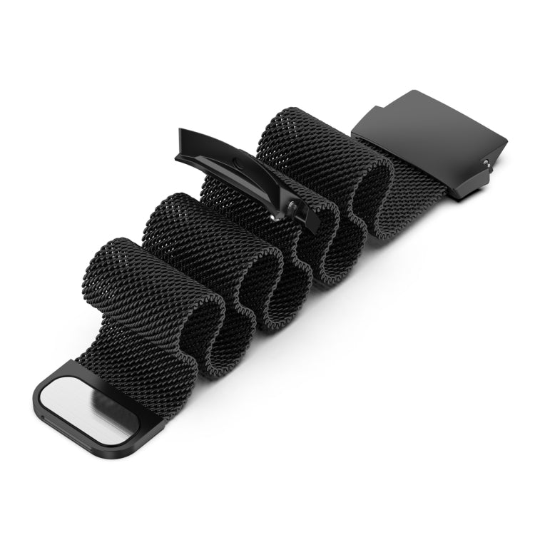For OPPO Watch X2 / OnePlus Watch 3 Milan Magnetic Steel Mesh Watch Band(Space Grey) - Watch Bands by PMC TechLife | Online Shopping South Africa | PMC TechLife | Buy Now Pay Later Mobicred