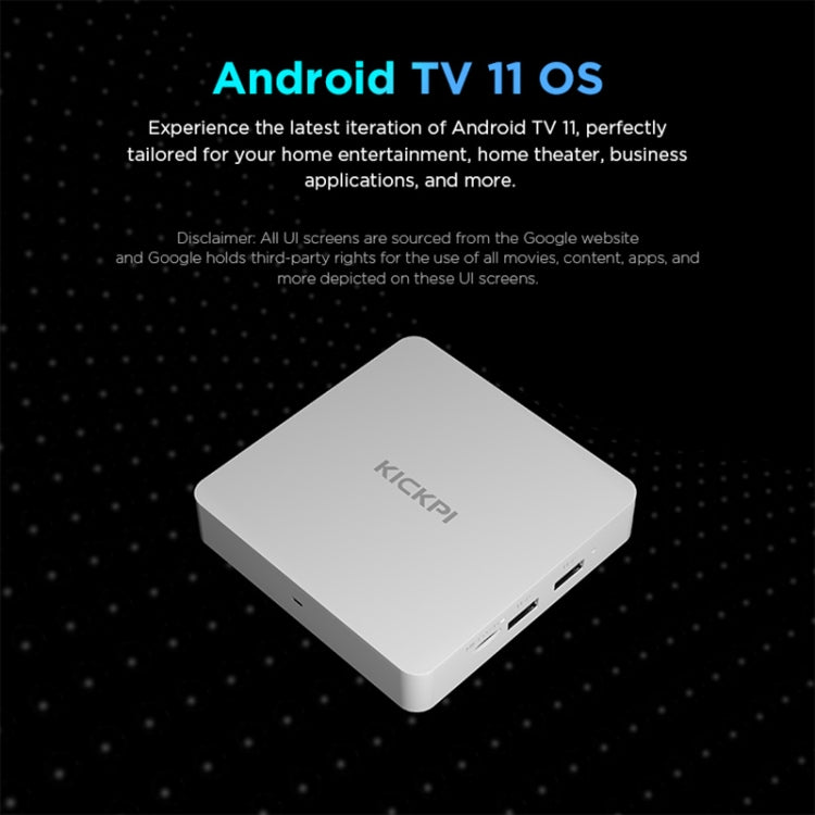 Kickpi KP1 Dual Band WiFi 4K HD Android TV Box, RAM:2GB+32GB(UK Plug) - Amlogic S905 by PMC TechLife | Online Shopping South Africa | PMC TechLife | Buy Now Pay Later Mobicred