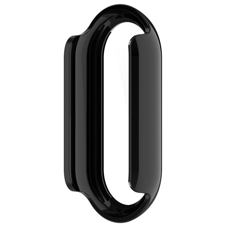 For Xiaomi Mi Band 8 / 9 Ceramic / 10 Ceramic Tempered Film Integrated PC Protective Watch Cover(Black) - free shipping - PMC TechLife - Order now!
