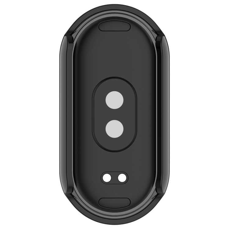 For Xiaomi Mi Band 8 / 9 Ceramic / 10 Ceramic Tempered Film Integrated PC Protective Watch Cover(Black) - free shipping - PMC TechLife - Order now!