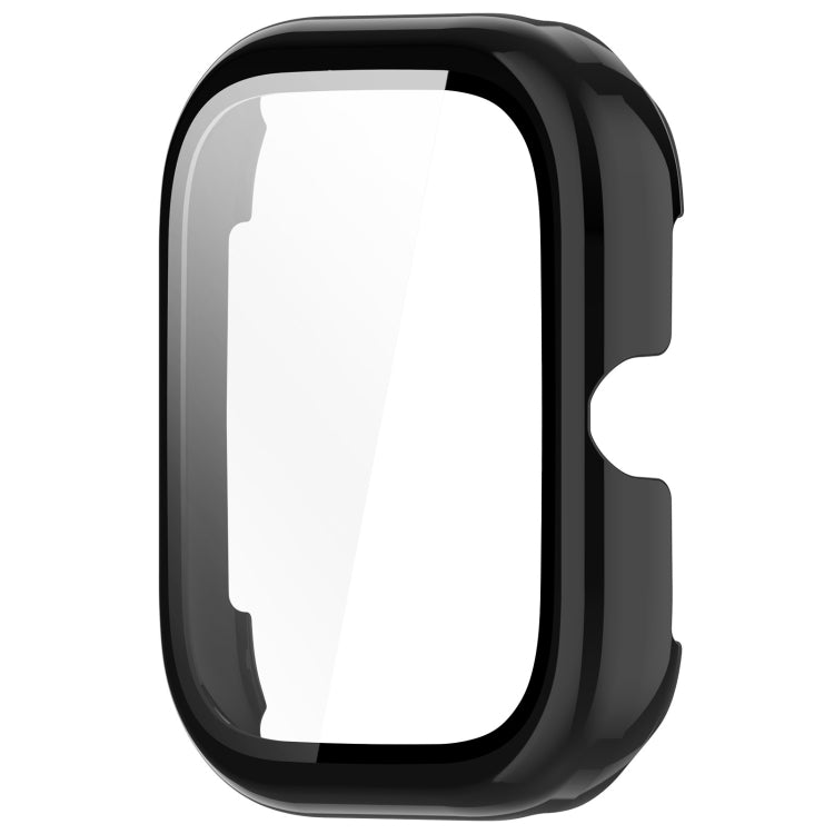 For Honor Choice Haylou Watch PC + Tempered Film Integrated Protective Watch Case(Black) - Watch Cases by PMC TechLife | Online Shopping South Africa | PMC TechLife