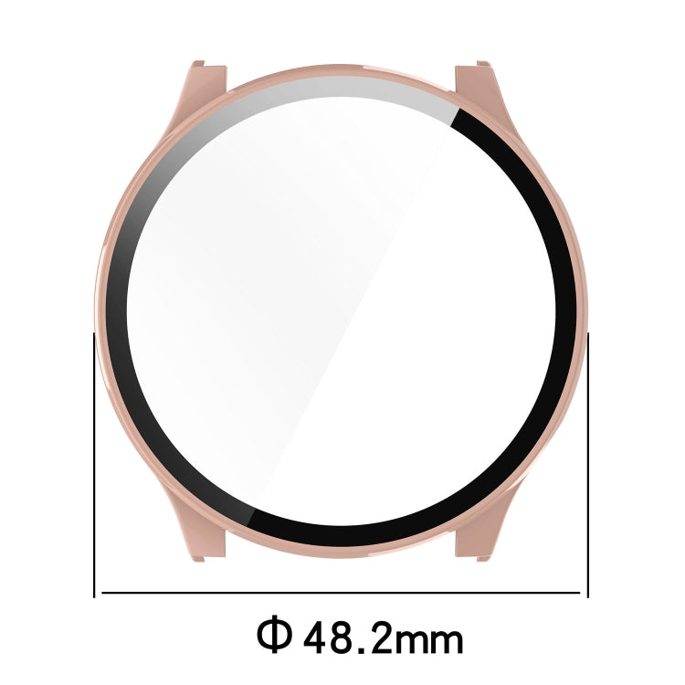 For Xiaomi Haylou RT3 / Solar Plus LS16 PC + Tempered Film Integrated Watch Protective Case(Ink Blue) - free shipping - PMC TechLife - Order now!