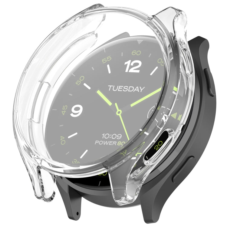 For Xiaomi Watch 2 Full Coverage TPU Electroplated Watch Protective Case(Transparent) - free shipping - PMC TechLife - Order now!