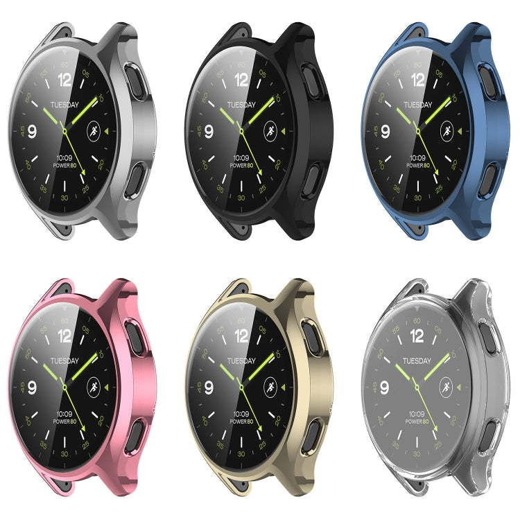 For Xiaomi Watch 2 Full Coverage TPU Electroplated Watch Protective Case(Transparent) - free shipping - PMC TechLife - Order now!