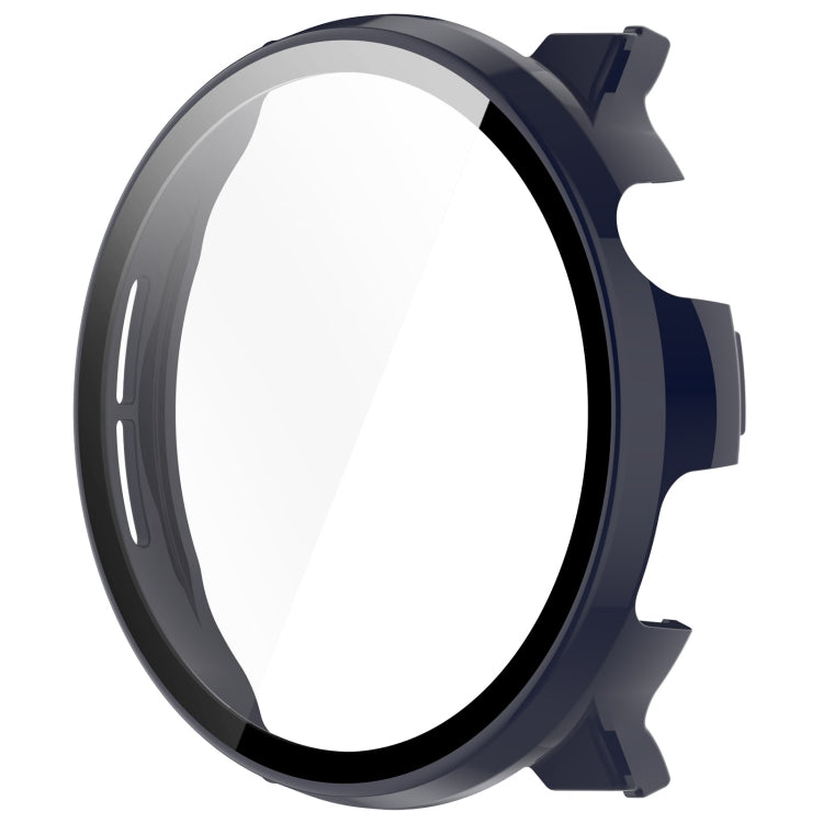 For Xiaomi Mibro Watch Lite 2 PC + Tempered Film Integrated Watch Protective Case(Ink Blue) - Watch Cases by PMC TechLife | Online Shopping South Africa | PMC TechLife