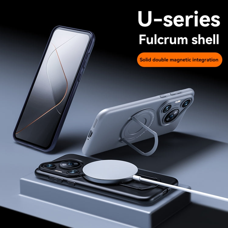 For Huawei Pura 70 Pro / 70 Pro+ Frosted MagSafe Magnetic Ring Holder PC Phone Case(White) - free shipping - PMC Jewellery - Order now!