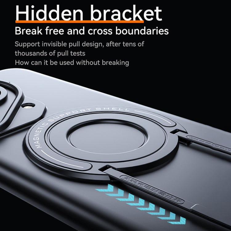 For Huawei Pura 70 Pro / 70 Pro+ Frosted MagSafe Magnetic Ring Holder PC Phone Case(Purple) - free shipping - PMC Jewellery - Order now!