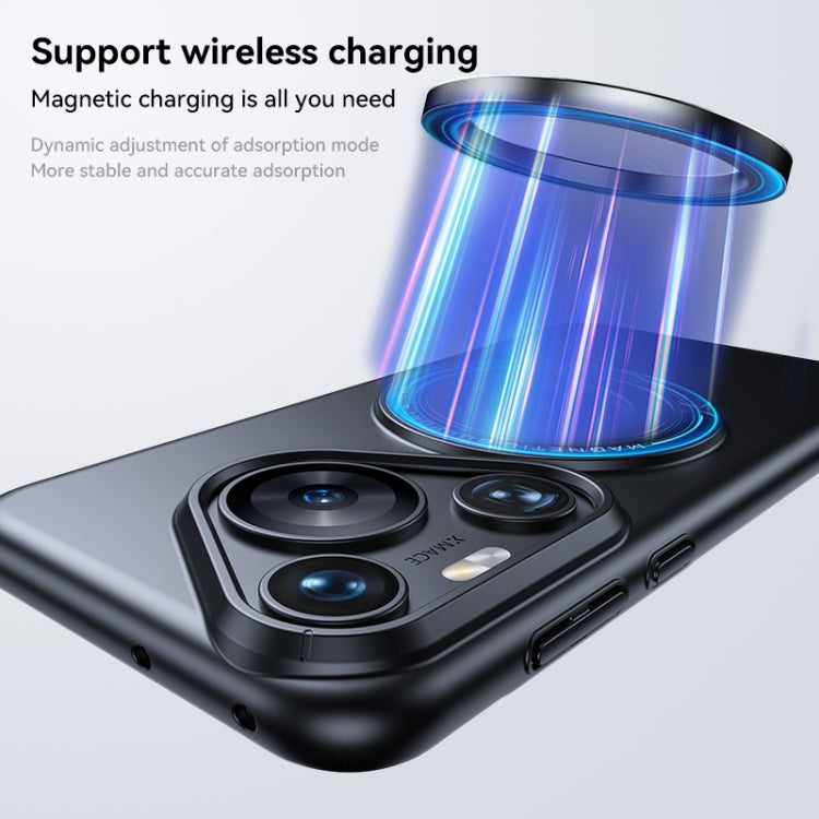 For Huawei Pura 70 Pro / 70 Pro+ Frosted MagSafe Magnetic Ring Holder PC Phone Case(White) - free shipping - PMC Jewellery - Order now!