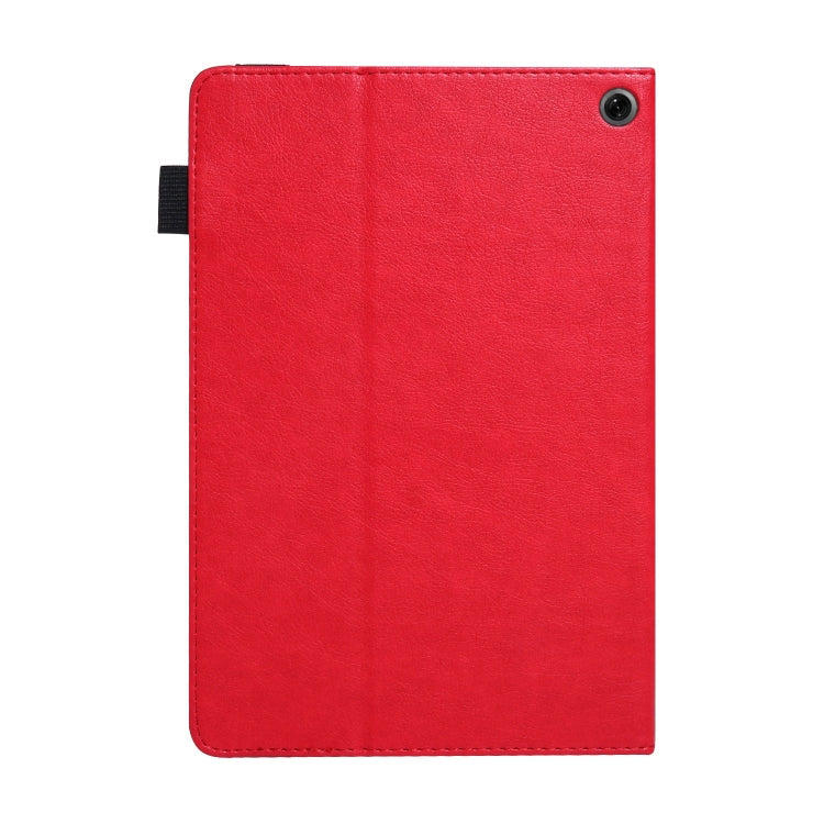 For Amazon Kindle Fire HD10 2021/2023 Extraordinary Series Smart Leather Tablet Case(Red) - Amazon by PMC TechLife | Online Shopping South Africa | PMC TechLife | Buy Now Pay Later Mobicred
