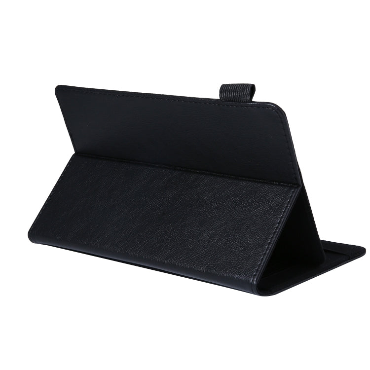 10 inch Extraordinary Series Leather Tablet Case(Black) - 10 - 11 inch by PMC TechLife | Online Shopping South Africa | PMC TechLife | Buy Now Pay Later Mobicred