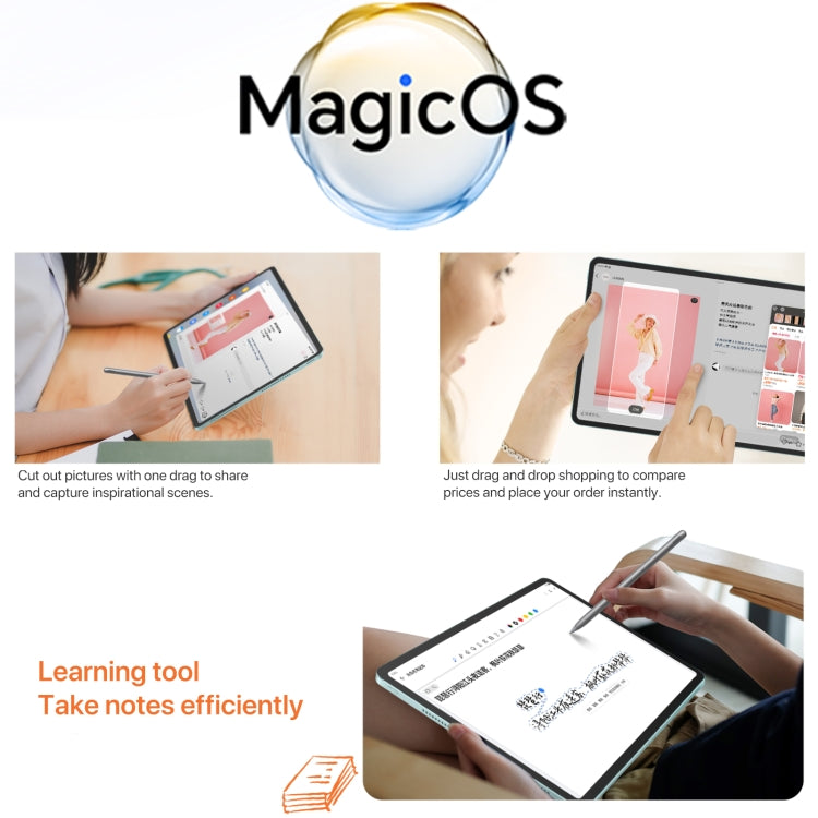 Honor Pad 9 Pro 12.1 inch WiFi, 12GB+256GB, MagicOS 8.0 Dimensity 8100 Octa Core, Not Support Google Play(Grey) - free shipping - PMC TechLife - Order now!