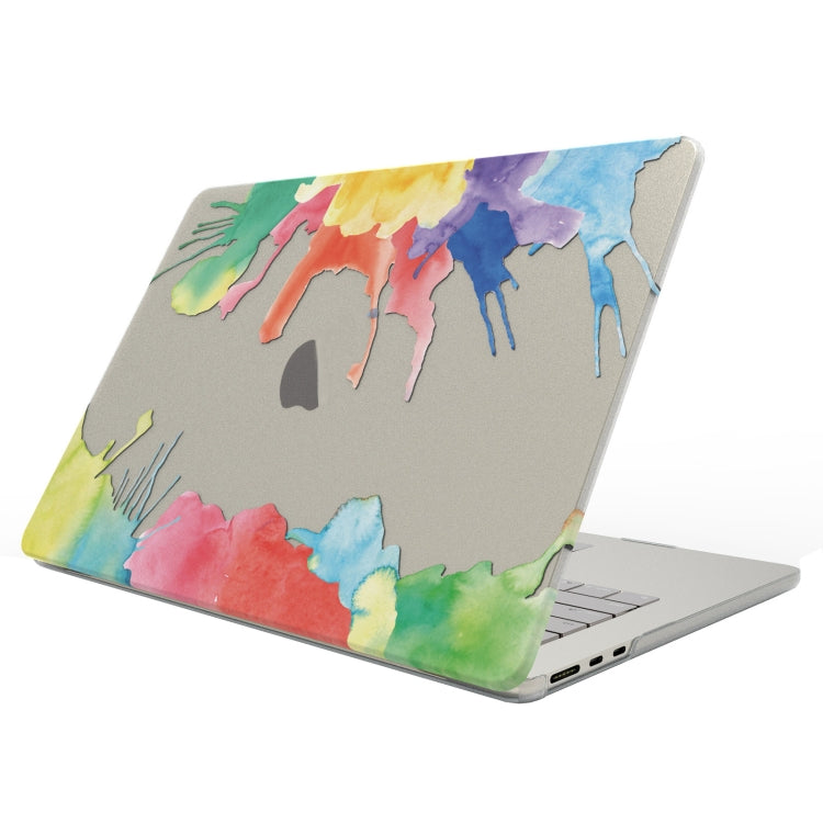 For MacBook Air 15 M2 A2941 / M3 A3114 UV Printed Pattern Laptop Frosted Protective Case(DDC-126) - free shipping - PMC Jewellery - Order now!