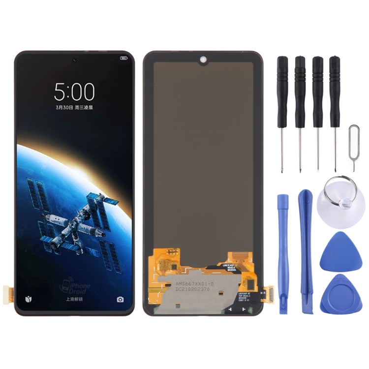 For Xiaomi Black Shark 5 OLED Material LCD Screen with Digitizer Full Assembly - LCD Screen by PMC TechLife | Online Shopping South Africa | PMC TechLife