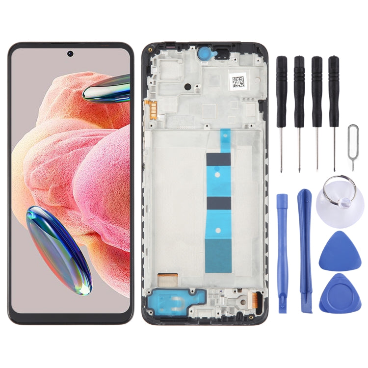 For Xiaomi Poco X5 OLED Material LCD Screen Digitizer Full Assembly with Frame - LCD Screen by PMC TechLife | Online Shopping South Africa | PMC TechLife