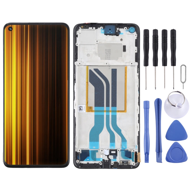 For Realme GT Neo 3T RMX3372 RMX3371 Original AMOLED LCD Screen Digitizer Full Assembly with Frame - LCD Screen by PMC TechLife | Online Shopping South Africa | PMC TechLife | Buy Now Pay Later Mobicred