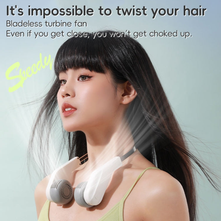 MF089 Speedy Neck Band Electric Fan(Pink) - Electric Fans by PMC TechLife | Online Shopping South Africa | PMC TechLife | Buy Now Pay Later Mobicred