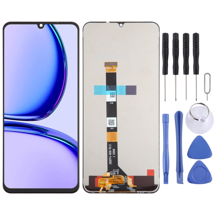For Realme C51 RMX3830 OEM LCD Screen with Digitizer Full Assembly - free shipping - PMC TechLife - Order now!