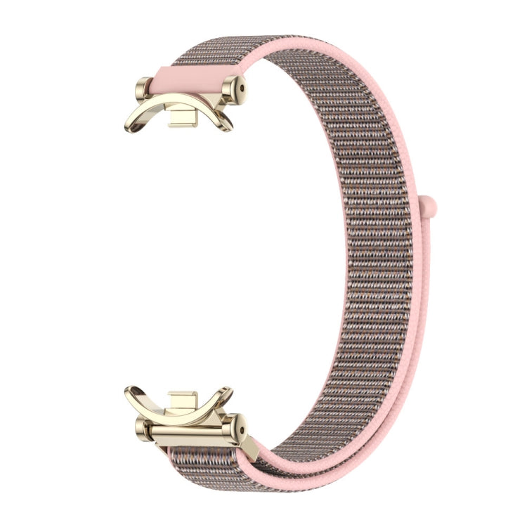 For Xiaomi Smart Band 10 / 9 / 8 Mijobs GT4 Breathable Nylon Loop Watch Band(Pink Light Gold) - free shipping - PMc TechLife - Order now!
