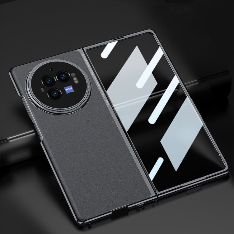 For vivo X Fold3 GKK Integrated Unbounded Frosted AG All-inclusive Shockproof Phone Case(Black) - free shipping - PMC Jewellery - Order now!