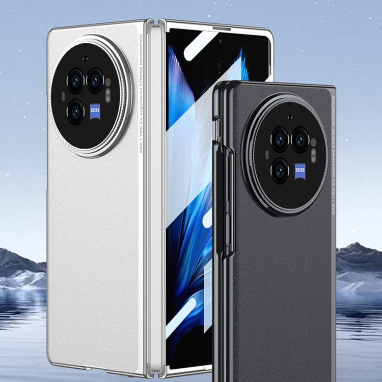 For vivo X Fold3 GKK Integrated Unbounded Frosted AG All-inclusive Shockproof Phone Case(Black) - free shipping - PMC Jewellery - Order now!