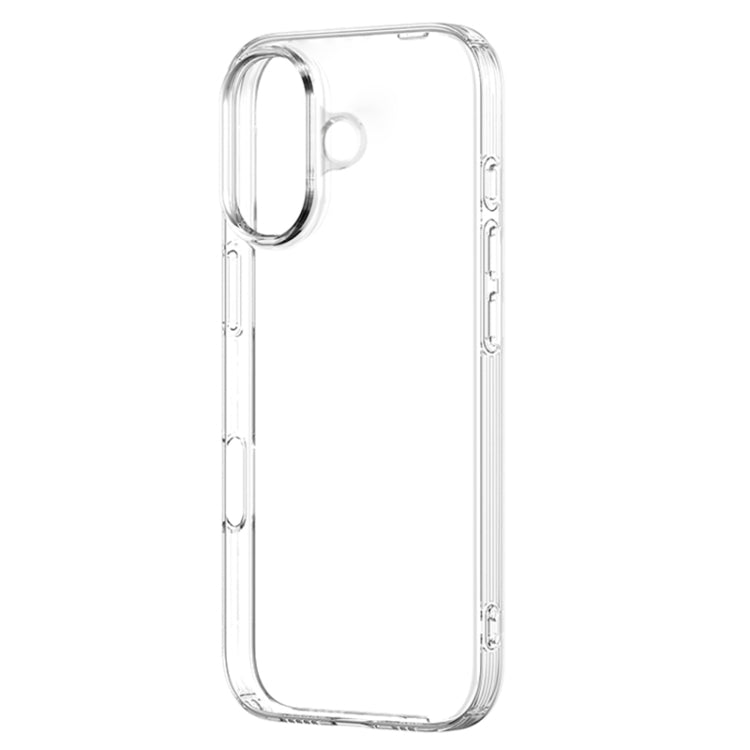 For iPhone 16 Plus ZGA Clear TPU Shockproof Phone Case(Transparent) - free shipping - PMC Jewellery - Order now!