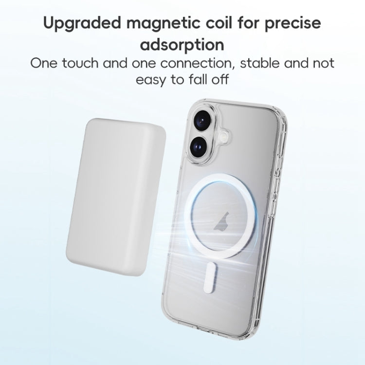 For iPhone 16 Plus ZGA Magsafe Clear PC Hybrid TPU Phone Case(Transparent) - free shipping - PMC Jewellery - Order now!
